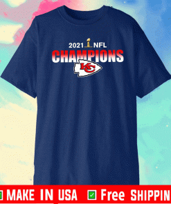 Kansas City Chiefs 2021 Super Bowl Liv Champions T-Shirt Unisex S-5XL NEW, Chiefs Football 2021 AFC Champions Shirt, KC Chiefs Gifts For Fan