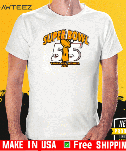 Super Bowl 55 2021 Tampa Bay Frorida 2021 Super Bowl LV Tampa Bay Buccaneers T-Shirt