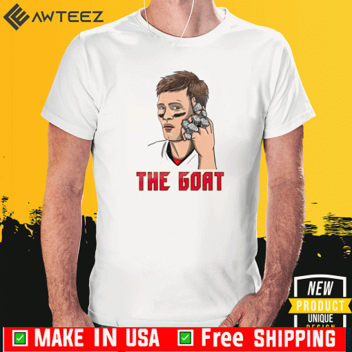 The Goat 2021 Super Bowl LV Tampa Bay Buccaneers T-Shirt