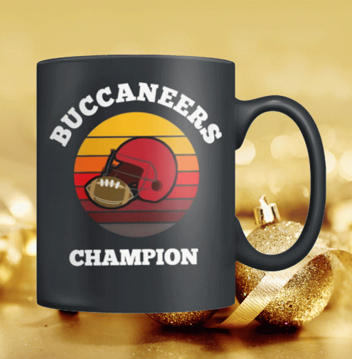 Tampa Bay Buccaneers NFC Championship Mug - 2021 Football Champions Buccaneers Vintage Mug