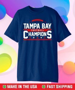 Tampa Bay Football Champions T-Shirt, Buccaneers Football Shirt,Champions Super Bowl LV 2021 Unisex T-Shirt