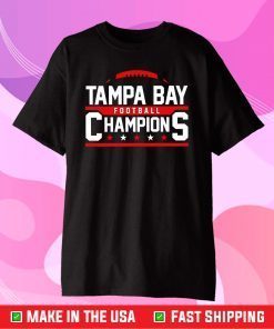 Tampa Bay Football Champions T-Shirt, Buccaneers Football Shirt,Champions Super Bowl LV 2021 Unisex T-Shirt