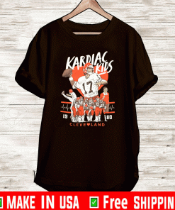 Official Team Cleveland Kardiac Kids 1980 T-Shirt