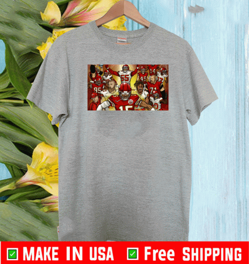 Team Kansas City Chiefs 2021 Shirt - Champions Kansas City Chiefs Super Bowl 2021 Football T-Shirt