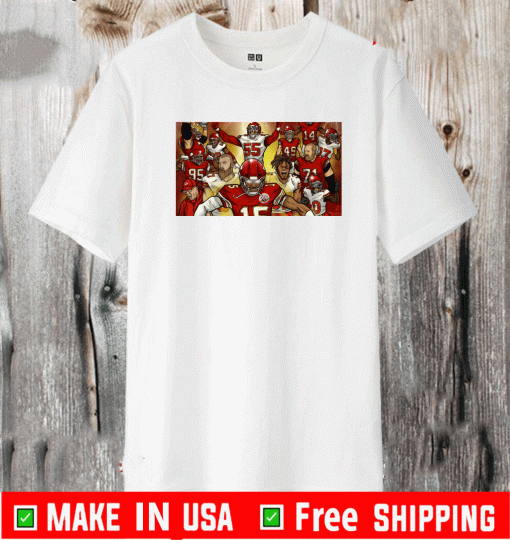 Team Kansas City Chiefs 2021 Shirt - Champions Kansas City Chiefs Super Bowl 2021 Football T-Shirt