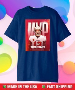 Tom Brady MVP Tampa Bay Buccaneers T-Shirt Champions Super Bowl 2021 NFL Classic T-Shirt
