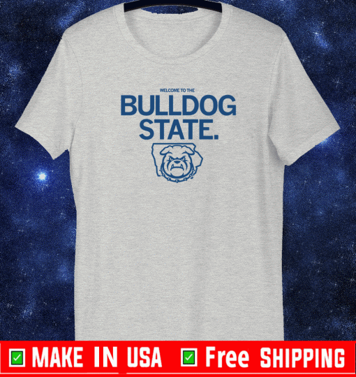 WELCOME TO THE BULLDOG STATE LOGO T-SHIRT