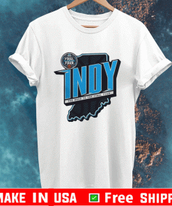 2021 NCAA MEN’S BASKETBALL TOURNAMENT MARCH MADNESS INDY THE ROAD TO THE FINAL FOUR SHIRT