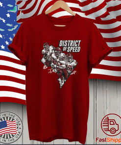 Antonio Gibson, Terry McLaurin and Curtis Samuel District of Speed T-Shirt