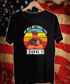 Carl Ruiz we will not forget you ruizing vintage T-Shirt