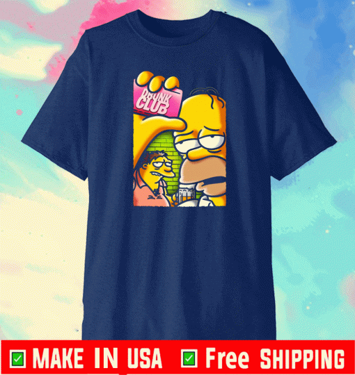 Drunk Club - The Simpsons T-Shirt