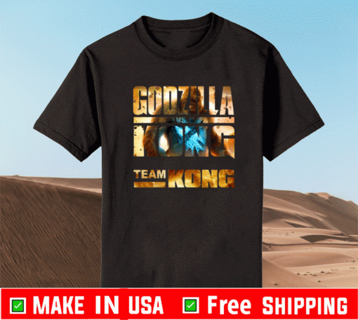 Godzilla Vs Kong Team Kong Shirt