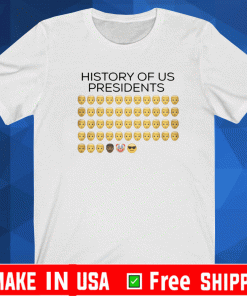 ALEX COLE RESIST BAY HISTORY OF US PRESIDENTS SHIRT