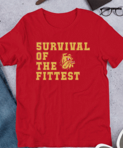 MINNESOTA DULUTH 5URVIVAL OF THE FITTEST SHIRT