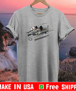 Snoopy Fighter Aircraft Brrrtt Shirt