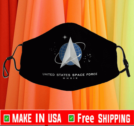 Flag of the United States Space Force Face Mask
