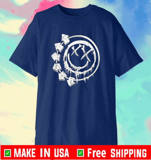 BLINK 182 MERCH BONES SHIRT