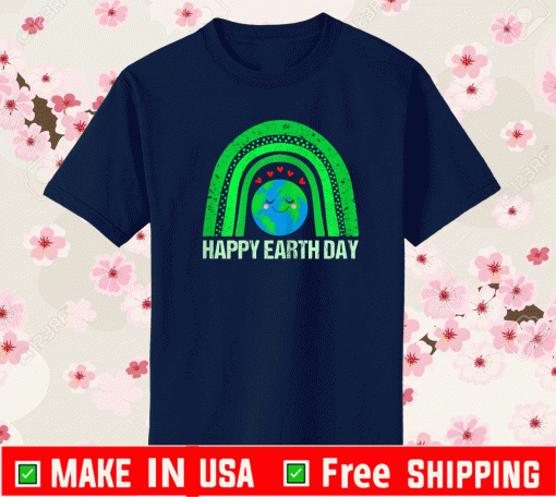 Happy Earth Day 2021 Shirts Cute Earth Lover Toddler T-Shirt