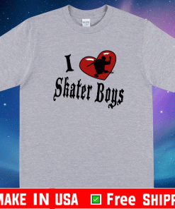 I Heart Skater Boys Shirt