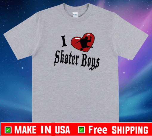 I Heart Skater Boys Shirt