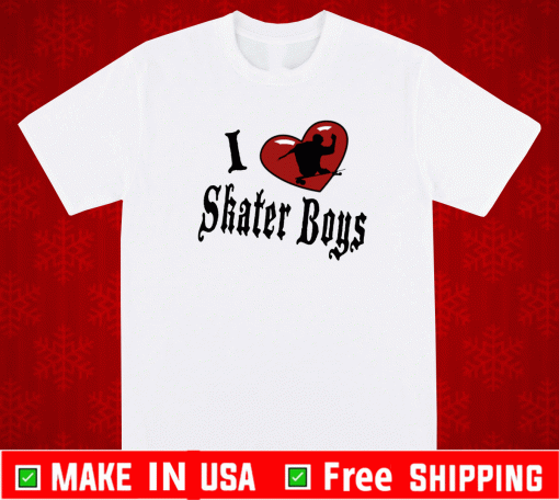 I Heart Skater Boys Shirt