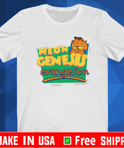 Neon genesis Evangelion Garfield Shirt