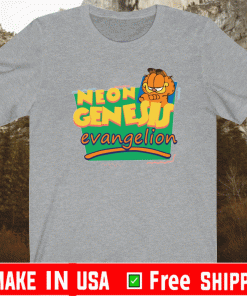 Neon genesis Evangelion Garfield Shirt