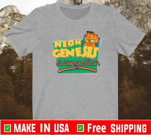 Neon genesis Evangelion Garfield Shirt