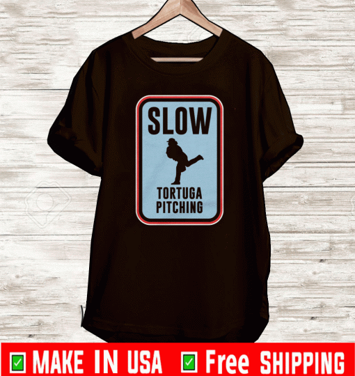 Slow Tortuga Pitching Tee Shirts