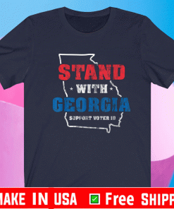 Stand with Georgia For Americans Who Support Voter ID T-Shirt