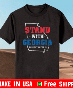 Stand with Georgia For Americans Who Support Voter ID T-Shirt