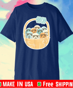 Star Wars Stormtrooper Easter Basket TIE Fighter T-Shirt
