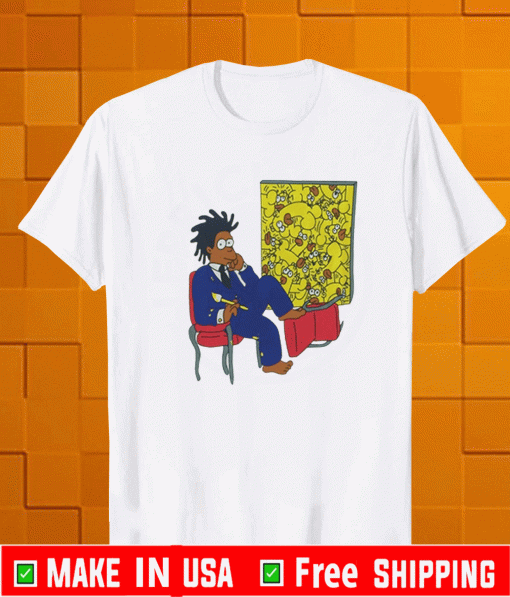 Basquiat Simpsons Ringer T-Shirt