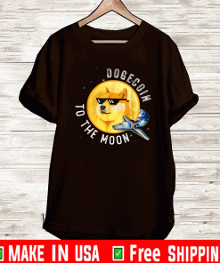 Dogecoin Crypto Shirt Doge Coin Holder Crypto To The Moon T-Shirt