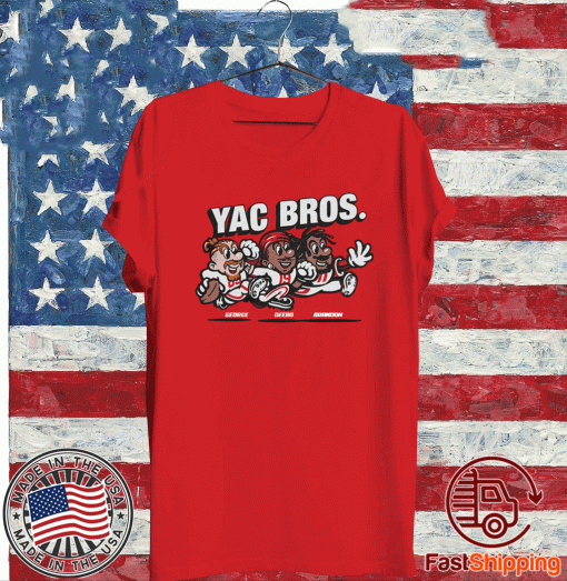 George Kittle, Deebo Samuel, and Brandon Aiyuk are the YAC Bros Shirt