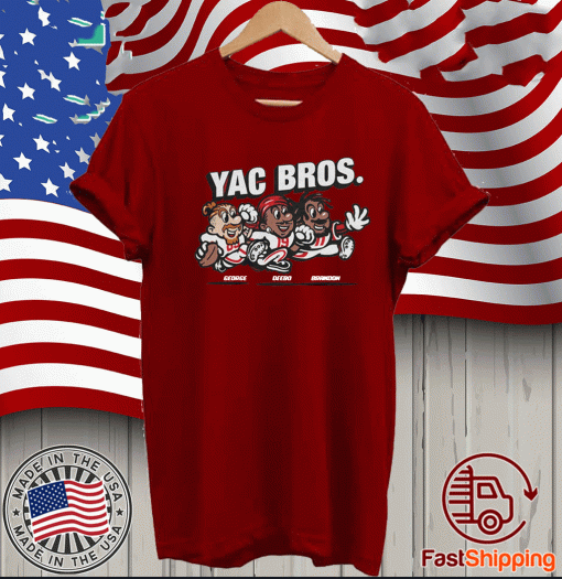 George Kittle, Deebo Samuel, and Brandon Aiyuk are the YAC Bros Shirt