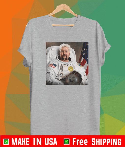 Guy Fieri Doge To The Moon T-Shirt