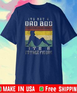 It's Not A Dad Bod It's A Father Figure Fathers Day T-Shirt