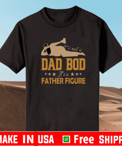 It’s Not A Dad Bod It’s A Father Figure fathers day Shirt