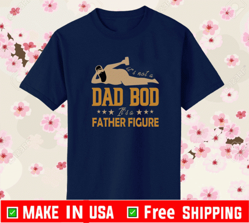 It’s Not A Dad Bod It’s A Father Figure fathers day Shirt