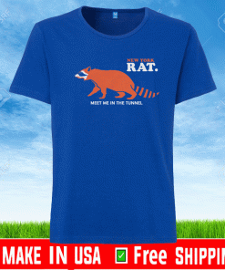 NEW YORK RACCOON RAT SHIRT