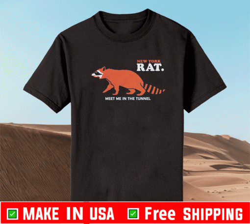 NEW YORK RACCOON RAT SHIRT