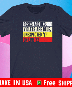 Roses are red violets are blue unexpected ‘{‘ on line 32 Shirt