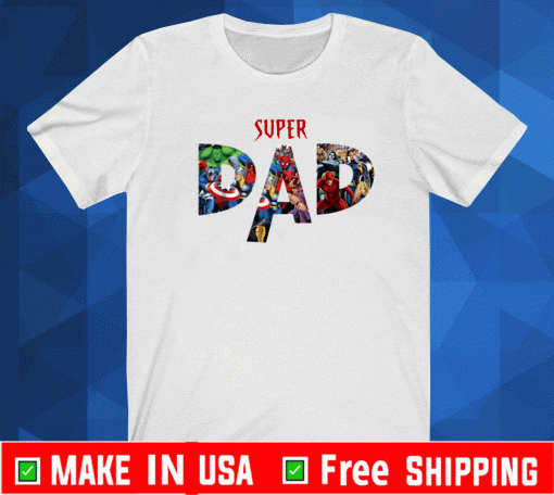 Superhero Super Dad Shirt