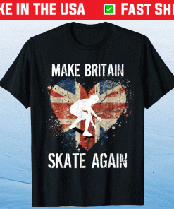 Grunge Skater Clothes Make Britain Skate Again Aesthetic 2021 TShirt