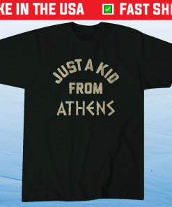 Just A Kid From Athens Milwaukee Hoops 2021 TShirt