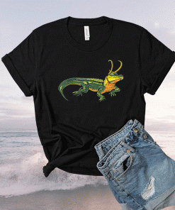 Loki Gator Alligator Loki Croki Crocodile God of Mischief Classic Shirts