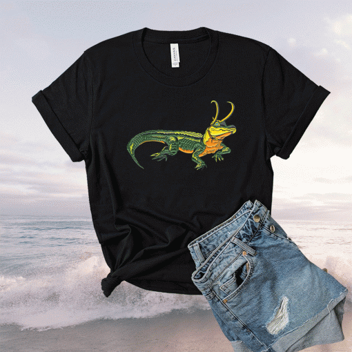 Loki Gator Alligator Loki Croki Crocodile God of Mischief Classic Shirts