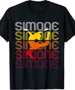 Simone Gymnastics Retro Vintage Wins Another Record 2021 T-Shirt