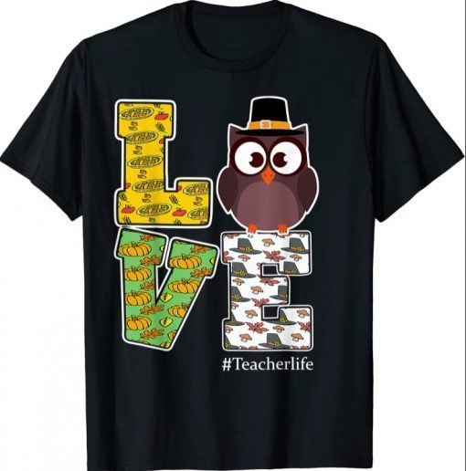 Love Teacher Life Tee Shirt